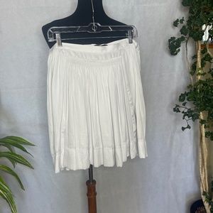 NWT Banana Republic white skirt